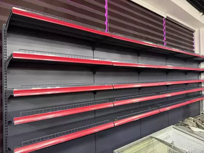 Dokon va supermarketlar uchun stellajlar