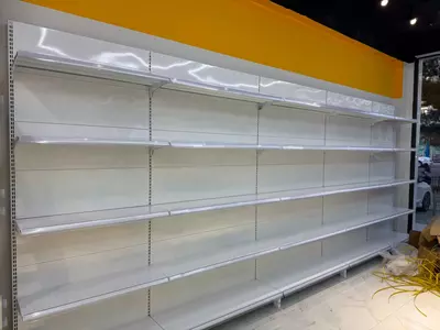 Стеллажи для продуктовых магазинов и аптек
