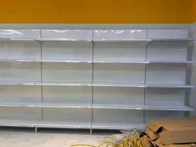   Стеллажи для продуктовых магазинов и аптек