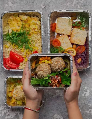 Алюминиевый контейнер 700 мл  850 мл  900 мл  1100 мл  1125 мл  2300 мл