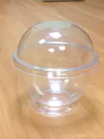  Gumbazli qopqoqli kremanka va Sheyker Pat stakani - 