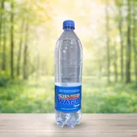  SilverWater 1 л (газированная) Натуральная газированная питьевая вода «Natural Sparking Drinking Water». - 