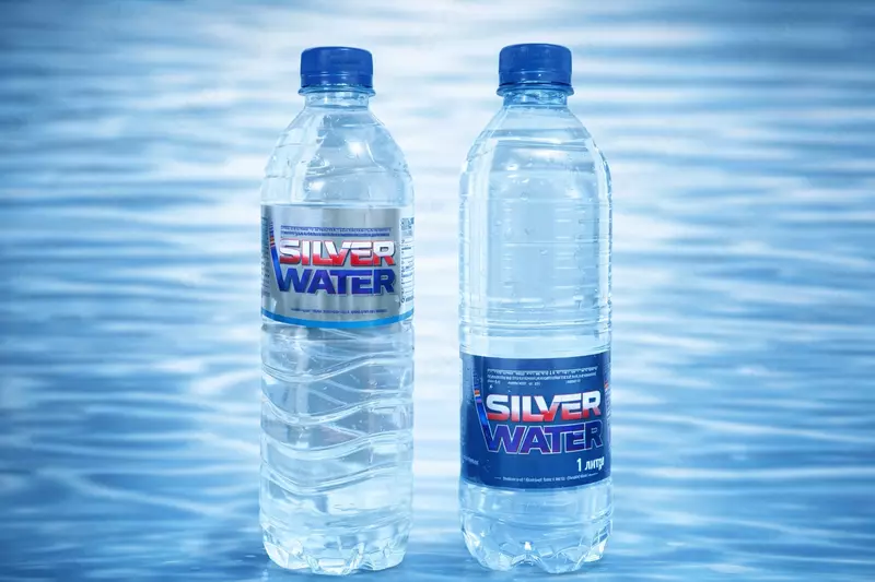  Минеральная вода SilverWater  калий-магний  негазированная  без вкуса  0.5 л - 