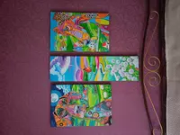 Ichki rasmlar  akril rangtasvir