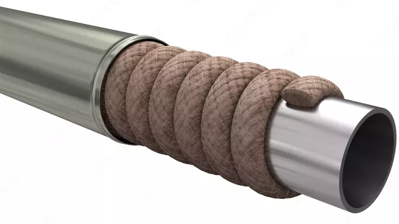   BOS-Cord-BT bazalt issiqlik izolyatsiyalovchi shnur SHBT No10 (ko‘rfazda 100 p/m)