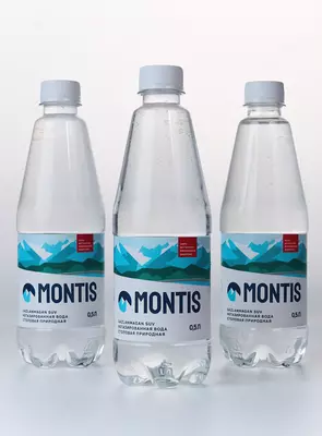 Вода столовая питьевая Montis 0 5 л. без газа
