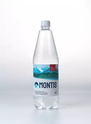 Вода столовая питьевая Montis 1 л. без газа