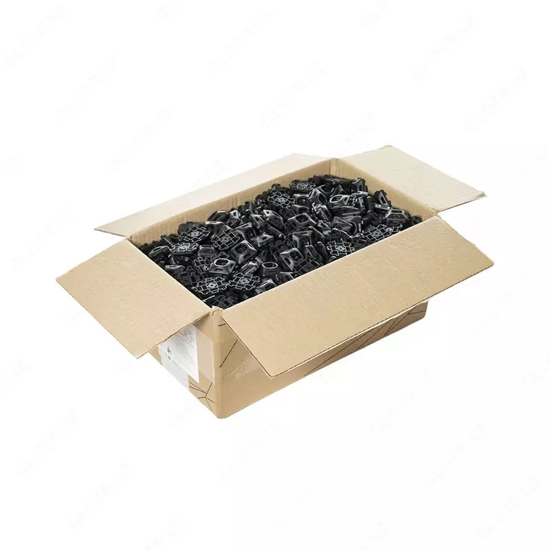  Площадка под стяжку усиленная для прямого монтажа в гофроящике чёрная - 