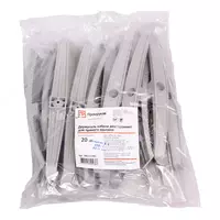  Togridan-togri ornatish uchun ikki tomonlama dumaloq sim ushlagichi  16 joy  kulrang  Promrukav - 