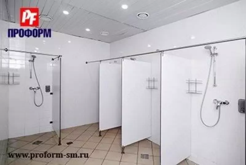 Yuvinish xonasi uchun dush va to‘siqlar