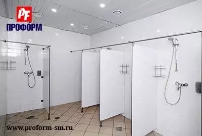 Yuvinish xonasi uchun dush va to‘siqlar