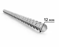 Арматура А500 12 мм ММК (Мечел)