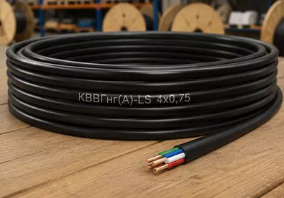  Кабель КВВГнг(А)-LS 4х0 75 Только в розницу