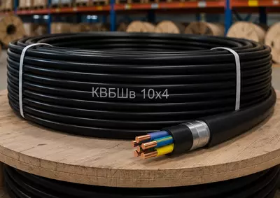  Кабель КВБШв 10х4 Только в розницу