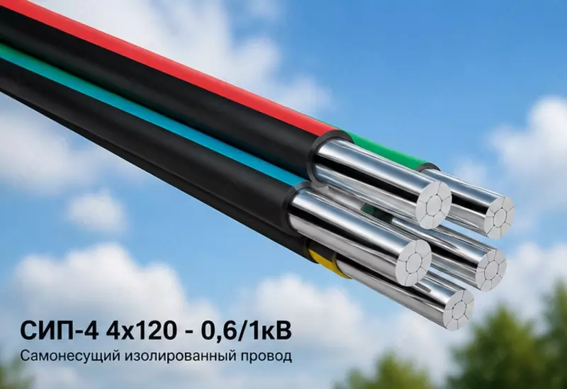 Кабель СИП-4 4х120 - 0 6/1кВ