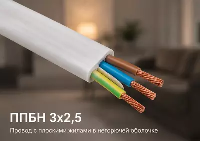 Кабель ППБН 3х2 5