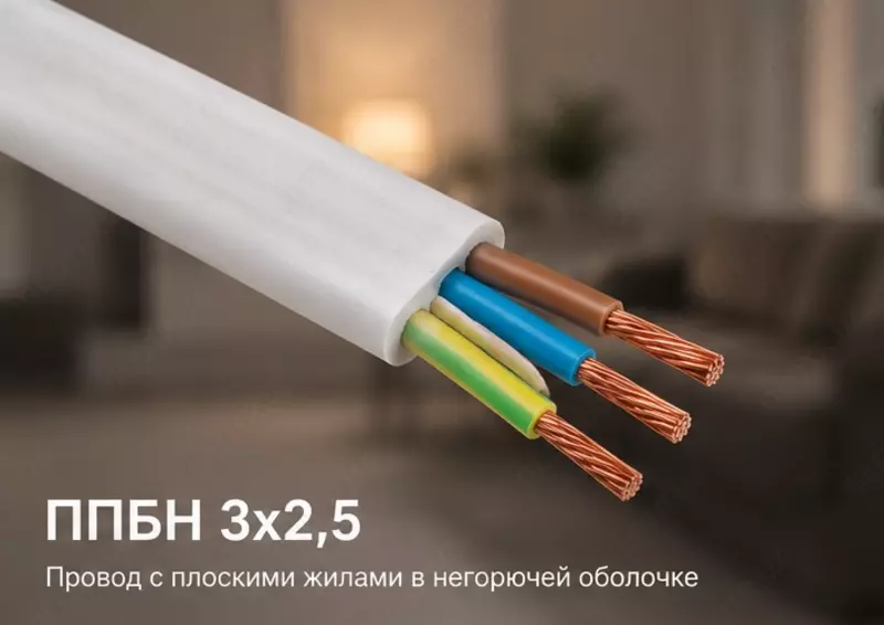 Кабель ППБН 3х2 5