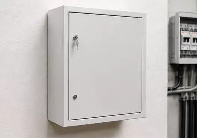Щит металлический 400х300х150  0 6мм IP 31