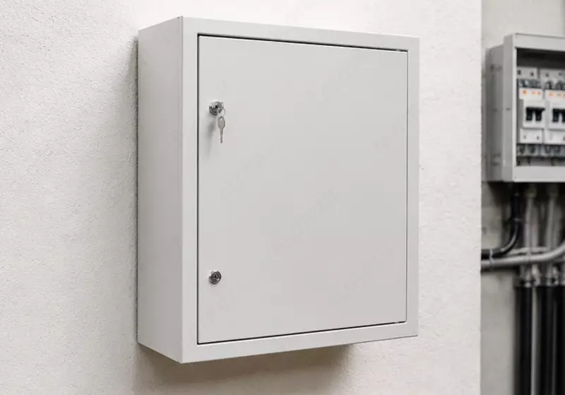 Щит металлический 400х300х150  0 6мм IP 31