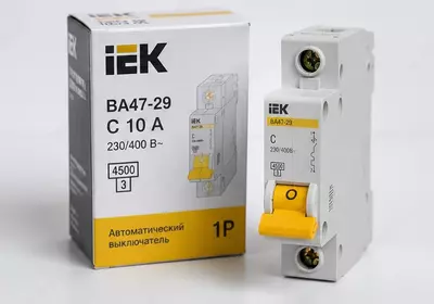   Авт. выкл. ВА 47-29 1Р 10А 4 5кА IEK