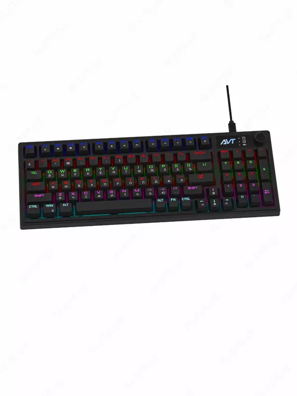  Игровая клавиатура Проводная AVT Gaming KGW05 Black - 