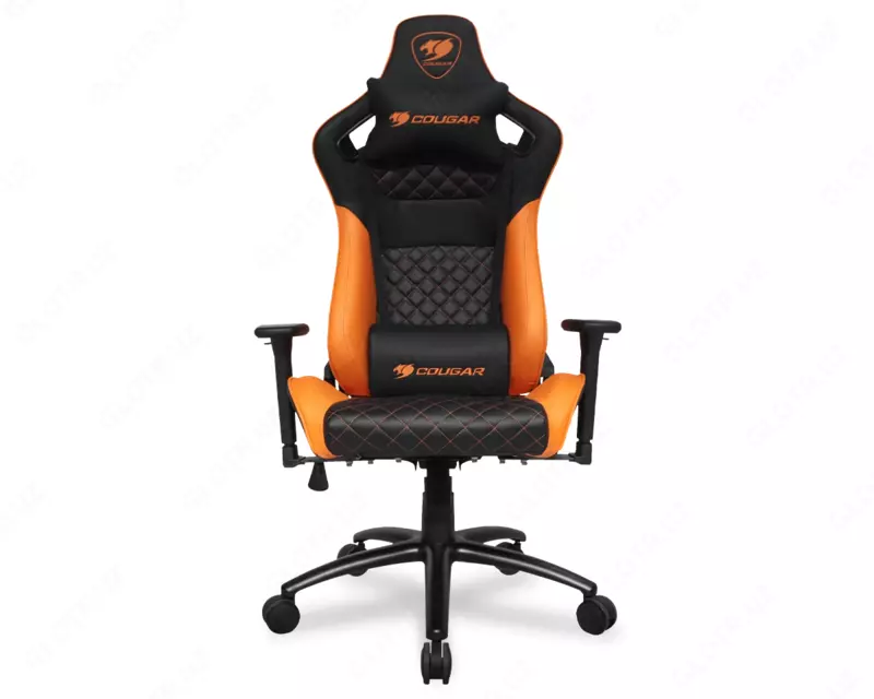 Игровое кресло Cougar Explore S цвет Оранжевый и Чёрный