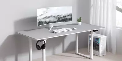 Офисный стол Cougar E-Grav160 Белый