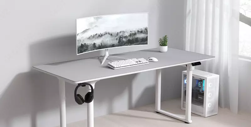 Офисный стол Cougar E-Grav160 Белый