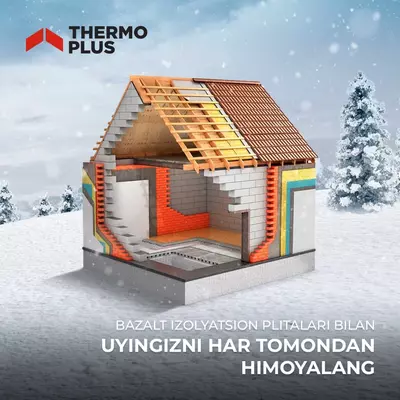   Минеральная плита утеплитель Bazalt