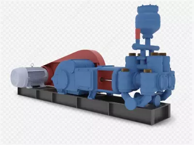 Агрегат насосный буровой АНБ-22 (ANB-22) с электродвигателем