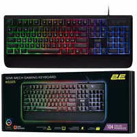  Клавиатура мембранная 2E GAMING KG325 104key - 