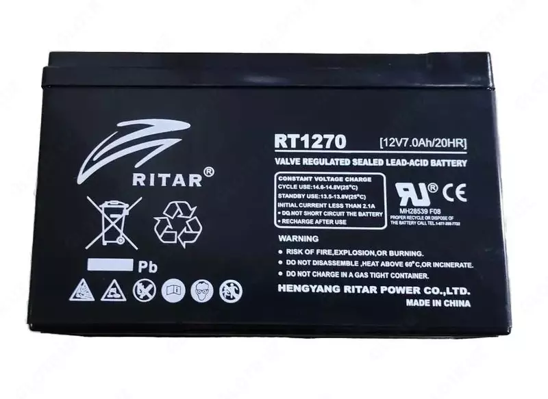 Ritar RT1270 batareyasi (12V  7.0Ah)