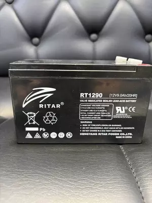  Аккумуляторная батарея Ritar RT1290 (12V  9.0Ah) - 