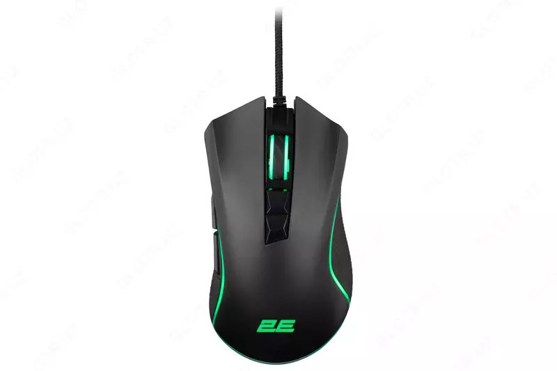 2E Gaming MG340 WL  RGB USB Black o’yin sichqonchasi