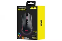 2E Gaming MG340 WL  RGB USB Black o’yin sichqonchasi - TMarket