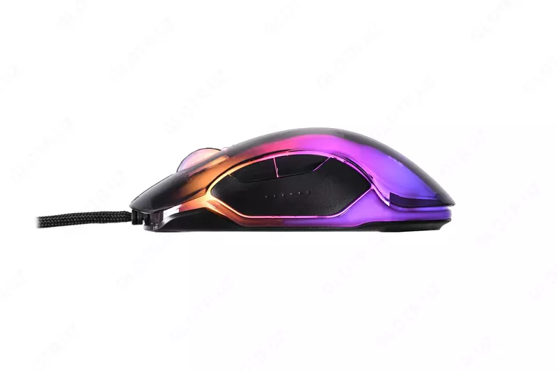  2E Gaming MG345 Transparent o‘yin sichqonchasi  RGB USB Black TMarket