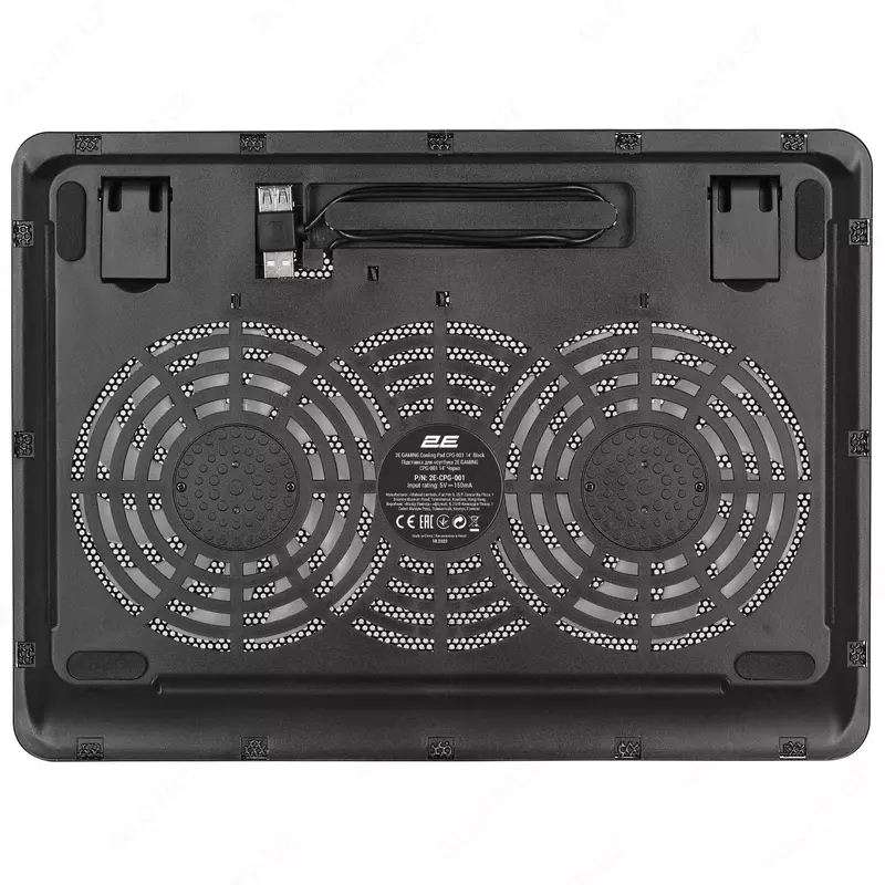  Noutbuk uchun stend 2E GAMING 2E-CPG-001 Black Chakana savdo