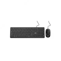 Проводной набор клавиатуры и мыши 2Е MK405 USB Black Low Profile