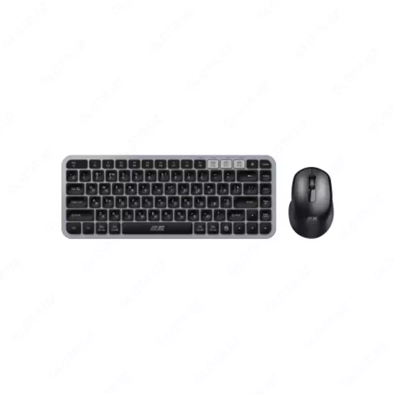 Simsiz klaviatura va sichqoncha to’plami 2Ye MK430 WL/BT Black