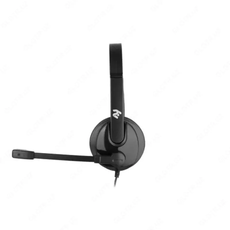   PK mono On-ear 2E CH12 USB  omni-mic  2m  qora