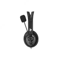  Stereo PK garniturasi Over-ear 2E CH13 USB  omni-mic  2m  qora - 