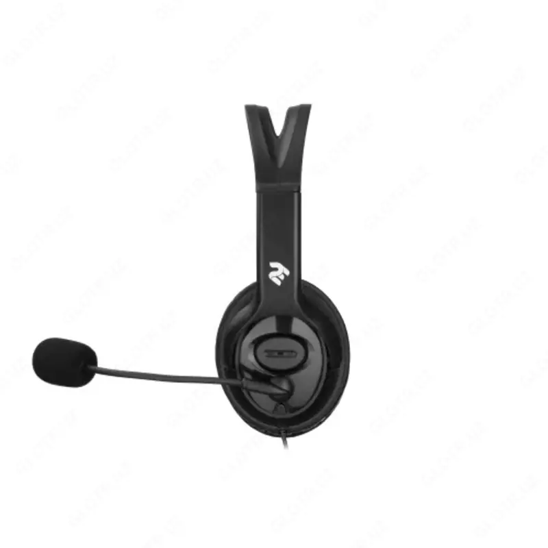   Stereo PK garniturasi Over-ear 2E CH13 USB  omni-mic  2m  qora