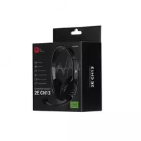  Stereo PK garniturasi Over-ear 2E CH13 USB  omni-mic  2m  qora TMarket