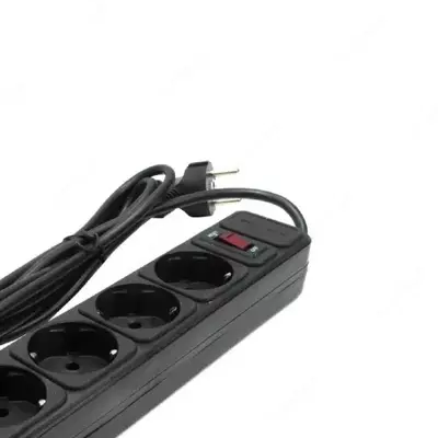  Сетевой фильтр Gembird SPG3-B-5PPB 1.5м - 