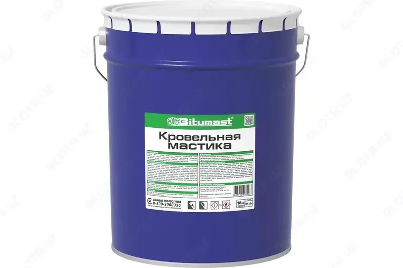 BITUMAST Мастика кровельная (21 5 л/18 кг/металл.ведро) mastika