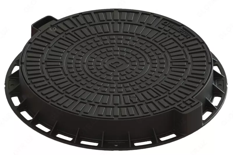 Lyuk L-60.80.10-PP plastik qora Logo standartpark