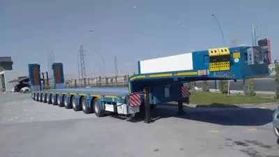 Полуприцеп трал 10 осный 140 тон грузоподьемность Lider Trailer