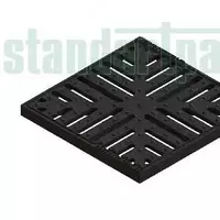  Решетка водоприемная Basic РВ-28.28 ячеистая чугунная A 3332 решотка reshotka Оптом и розница