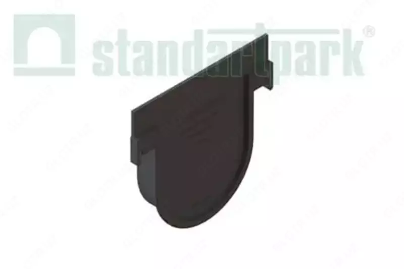 Заглушка глухая ЗГЛВ-10.16.10-ПП 63011-М для лотка 8010-М/80101- latok zaglushka