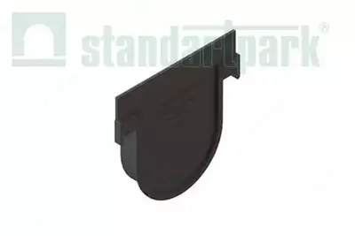 Заглушка глухая ЗГЛВ-10.16.10-ПП 63011-М для лотка 8010-М/80101- latok zaglushka